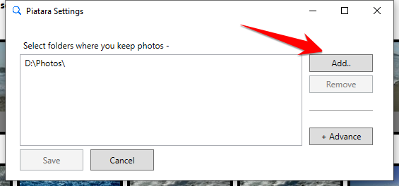 Add Photo Folder
